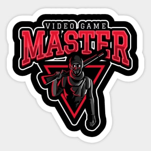 Video Game Master Sticker